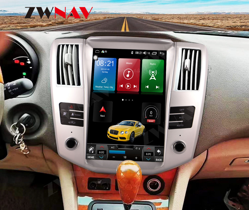 Lexus RX 2006-2014 Wireless Carplay & Android Auto Tesla-style Screen