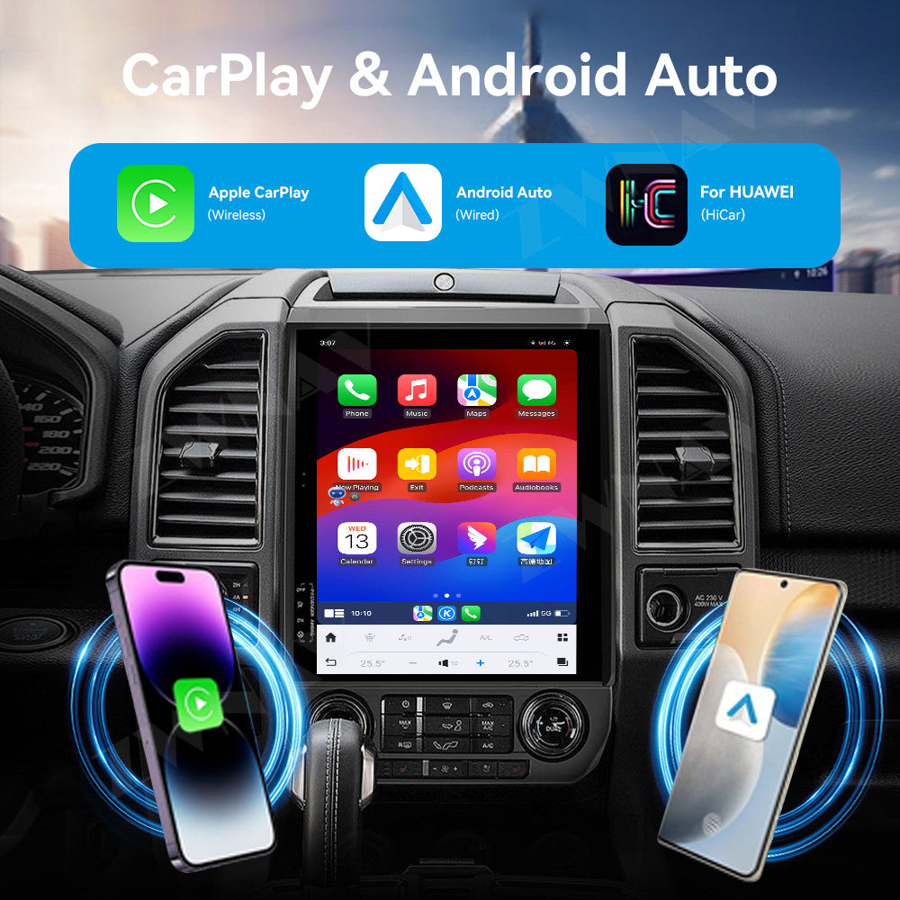 Tesla-style Screen Carplay