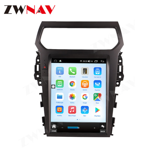 12.1 Inch Extra large screen  Android Car Radio For Ford Explorer 2014-2019 Video Player Stereo Auto GPS Navi DSP Carplay