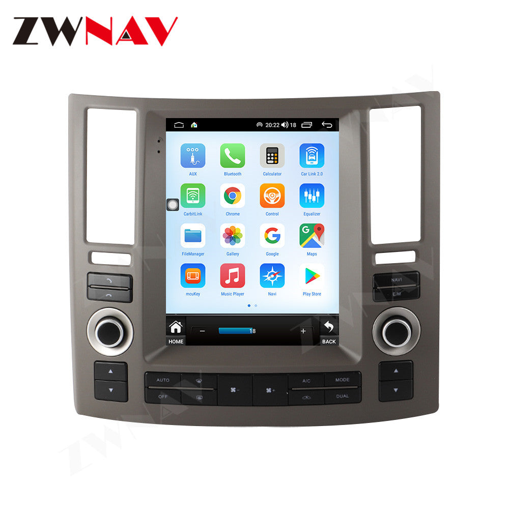 Infiniti FX35 FX45 2003-2014 Wireless Carplay & Android Auto Tesla-style Screen