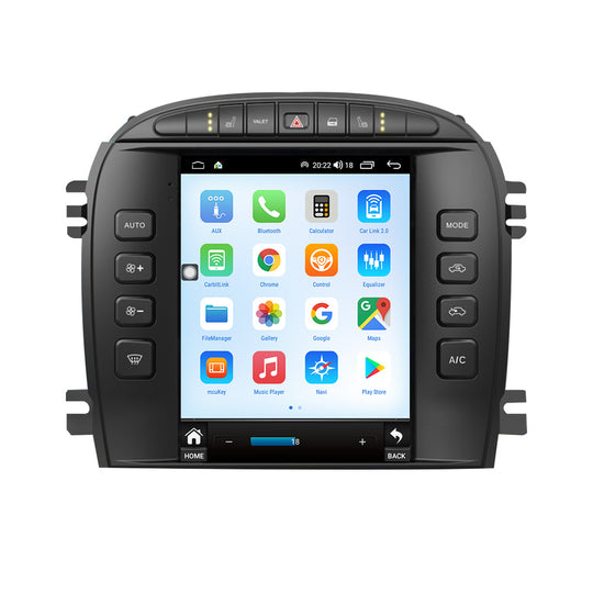 Jaguar S-Type 2003-2008 Wireless Carplay & Android Auto  Tesla-style Screen