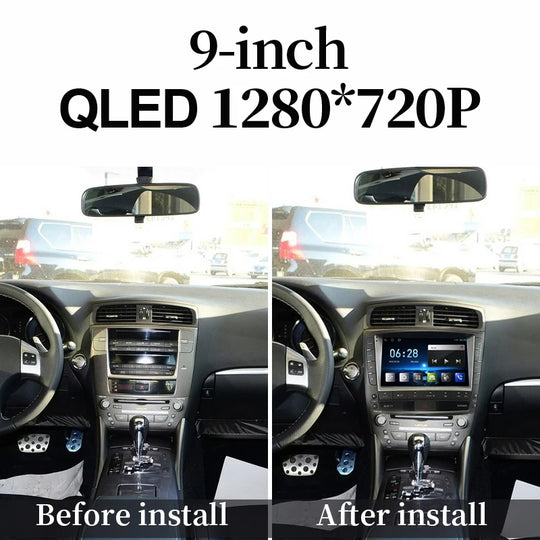 Lexus IS 2005-2013 Wireless Carplay & Android Auto  Tesla-style Screen