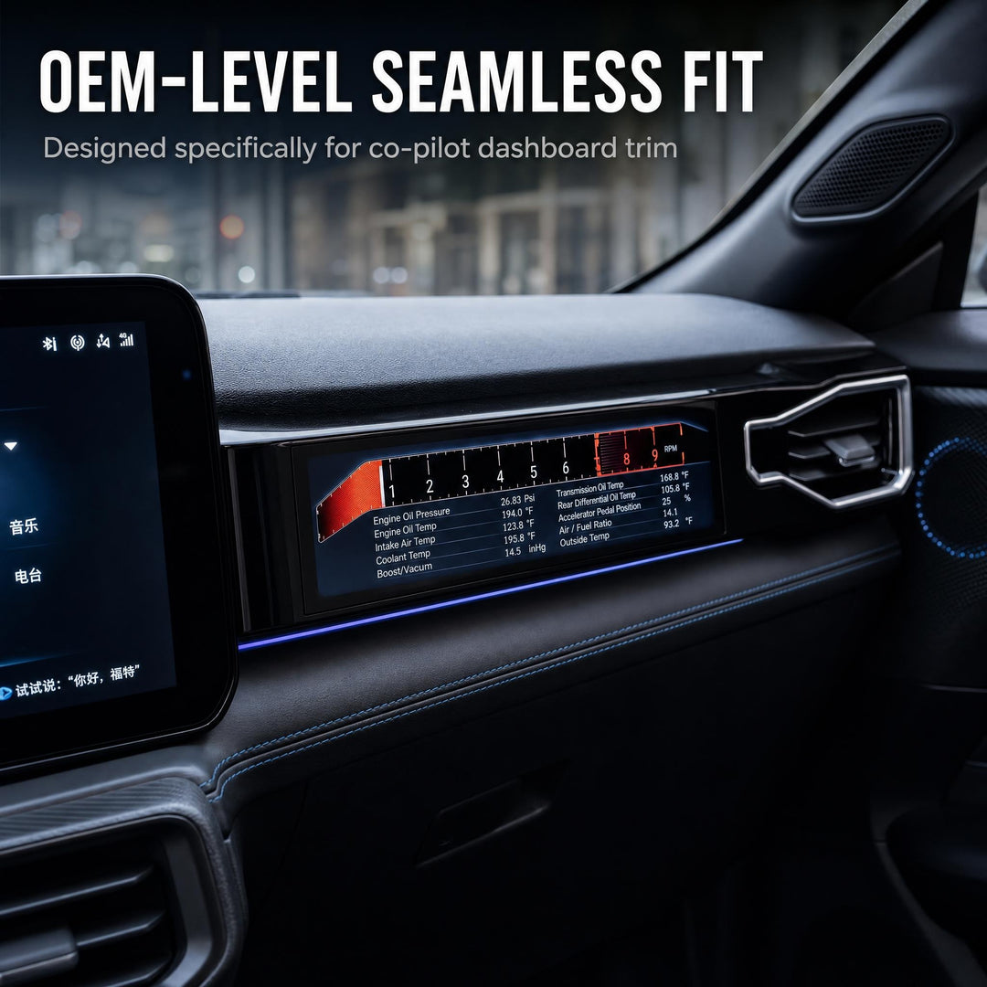 2024-2027 Ford Mustang Co-pilot HD Touch Screen | Wireless CarPlay & Android Auto