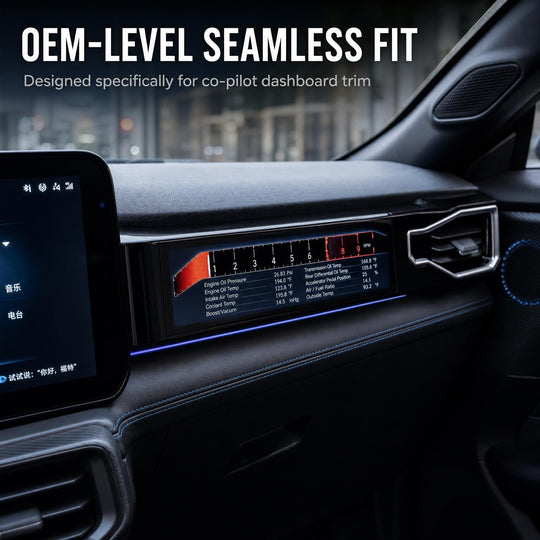 2024-2027 Ford Mustang Co-pilot HD Touch Screen | Wireless CarPlay & Android Auto