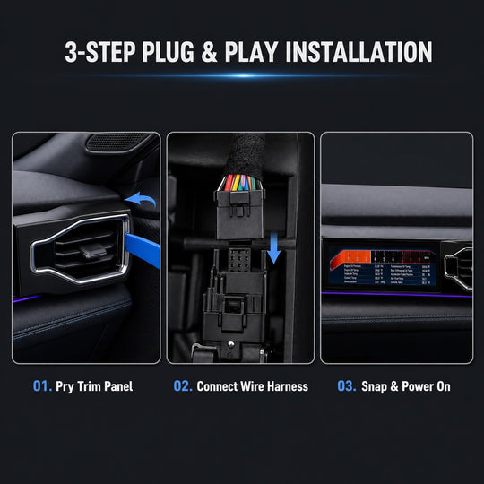 2024-2027 Ford Mustang Co-pilot HD Touch Screen | Wireless CarPlay & Android Auto