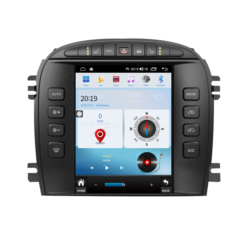 Jaguar S-Type 2003-2008 Wireless Carplay & Android Auto  Tesla-style Screen