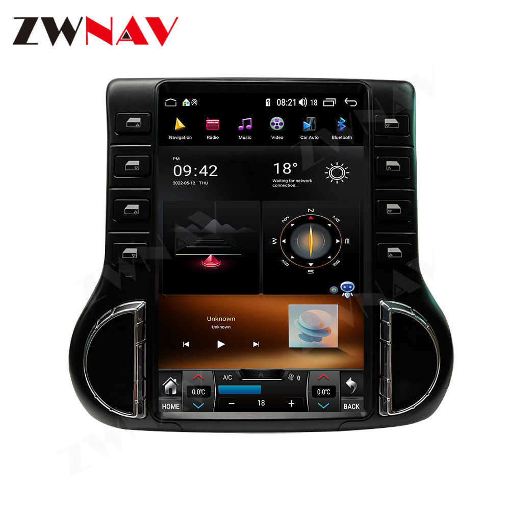 Jeep Wrangler 2011-2014 Wireless Carplay & Android Auto Tesla-style Screen 12.1 Inch