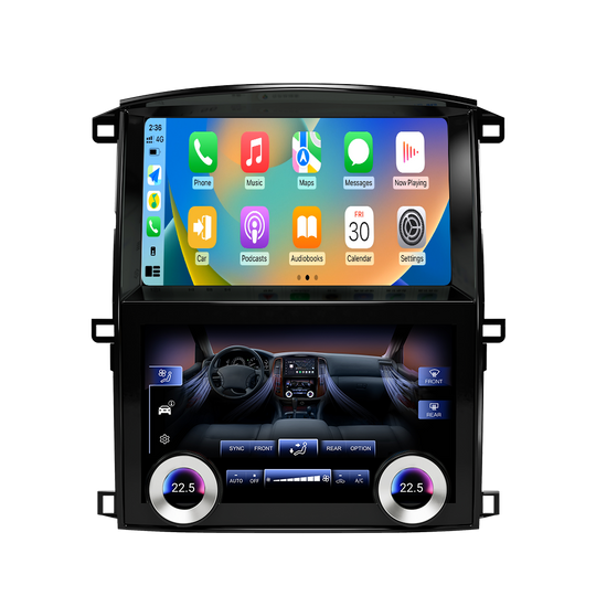 10 Inch Tesla Screen For Toyota Land Cruiser 2003-2007 Android 13.0 Car  Radio  Player GPS Navi Auto  Stereo Multimedia Video DSP Carplay 4G SIM