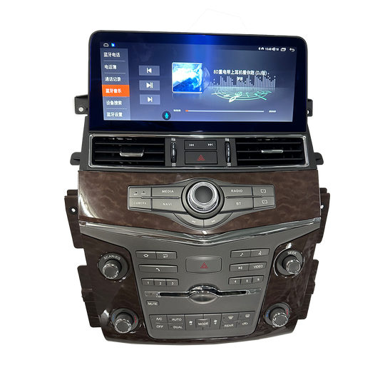 For Nissan Patrol Amanda Infiniti QX56 QX80 2010-2019 Wireless Carplay & Android Auto Tesla-style Screen