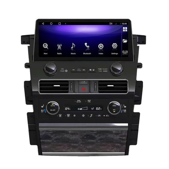 12.3 Inch Tesla Screen For Nissan Armada Y62 Android 13.0 Car  Radio Player GPS Navi Auto  Stereo Multimedia Video DSP Carplay 4G SIM