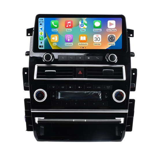 For Nissan Patrol Y62 Amanda For Infiniti QX80 QX56 2010-2022 Wireless Carplay & Android Auto Tesla-style Screen