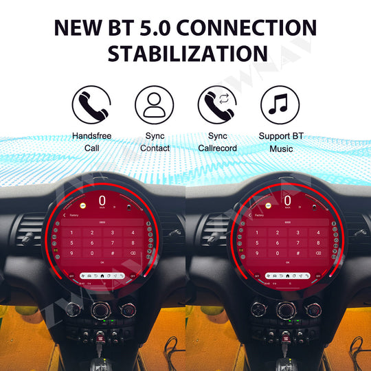11.9 inch Android Car Radio For MiniF55 F56 F57 F60 2016-2023 Stereo Upgrade