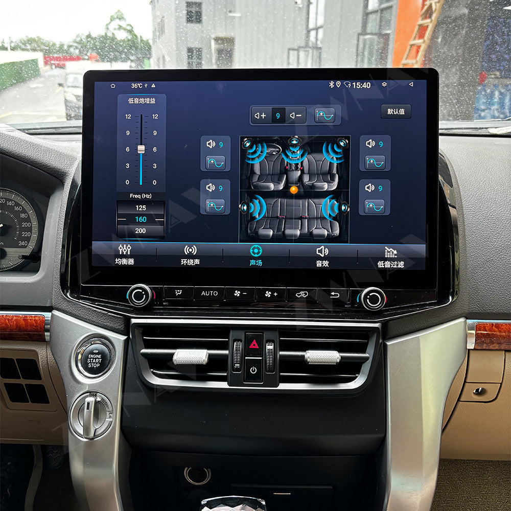 Toyota Land Cruiser 2016-2020  Wireless Carplay & Android Auto Tesla-style Screen  32 Inch