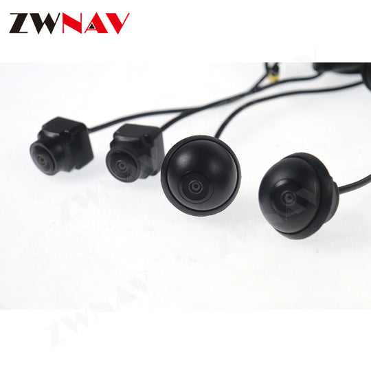 DVR HD 360 Surround View System Driving With Bird View Panorama System 4 Car Camera 3D 1080P DVR G-Sensor Car Auto stereo