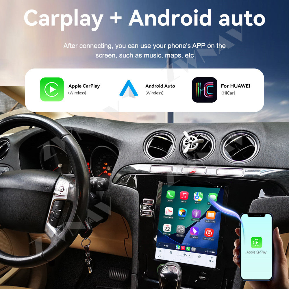 Tesla Screen For Toyota Prado 2018-2020 Android 13.0 Car Radio Player GPS Navigation Auto Stereo Multimedia Video DSP Carplay 4G SIM