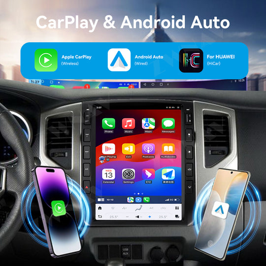 Toyota Tacoma 2005-2018 Wireless Carplay & Android Auto  Tesla-style Screen 12.1 Inch