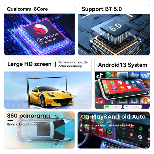 Tesla Screen For Toyota Prado 2018-2020 Android 13.0 Car Radio Player GPS Navigation Auto Stereo Multimedia Video DSP Carplay 4G SIM