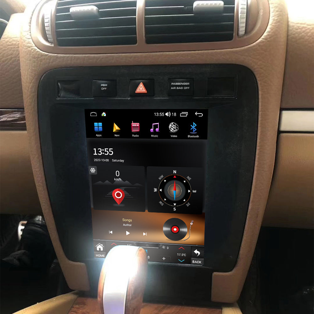 Tesla Screen For Porsche  Cayenne  Android 13.0 Car  Radio  Player  GPS Navi Auto Stereo Multimedia Video DSP Carplay 4G SIM