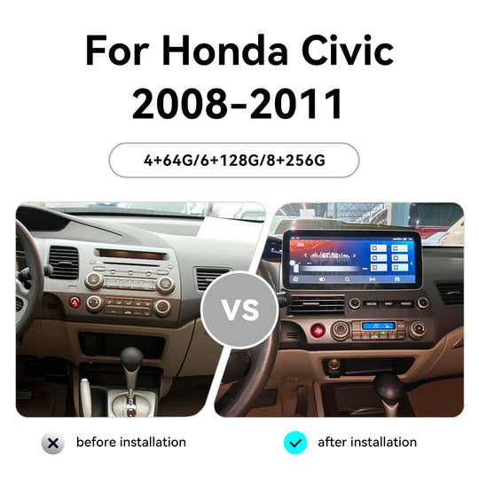 Honda Civic 2008-2011 Wireless Apple Carplay & Android Auto Module