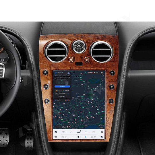 Bentley Continental 2005-2019 Wireless Carplay & Android Auto Tesla-style Screen 12.1 Inch