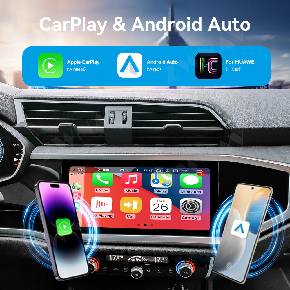 Audi Q3 2016-2022 Wireless Carplay & Android Auto  Screen