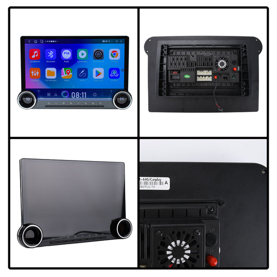 Chevrolet Silverado 2014-2018 Wireless Carplay & Android Auto Tesla-style Screen