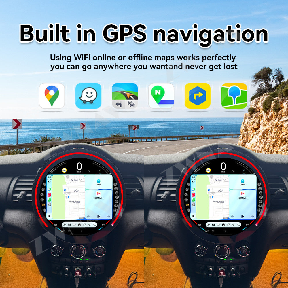 11.9 inch Android Car Radio For MiniF55 F56 F57 F60 2016-2023 Stereo Upgrade