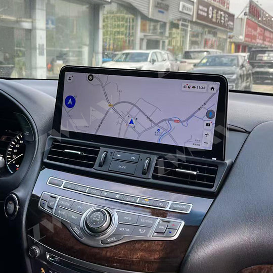 12.3inch Screen Android 15.0 For Infiniti JX35 QX60 2012 - 2019 Car Radio Multimedia Video Recorder Player HeadUnit Navi GPS