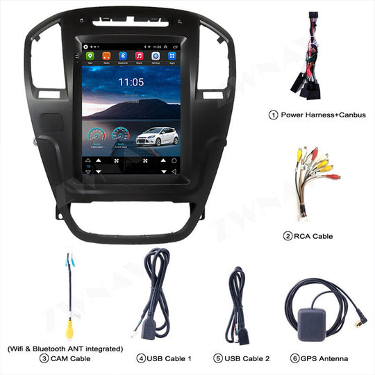 Buick Grand Prix 2006-2017 Wireless Carplay & Android Auto Tesla-style Screen