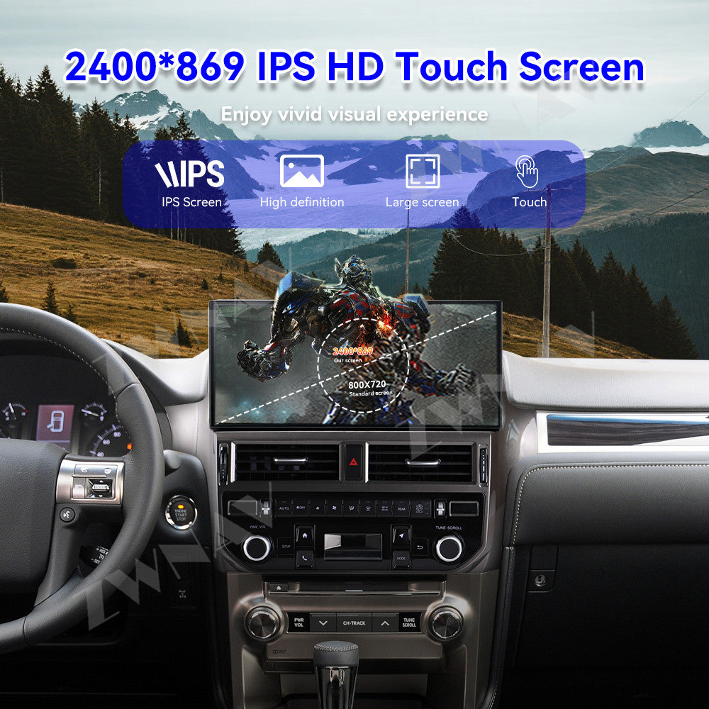 Android 13 For Lexus GX400 GX460 2010-2019 Car Multimedia Radio Stereo Player GPS Navi Head Unit Qualcomm Snapdragon Carplay Din
