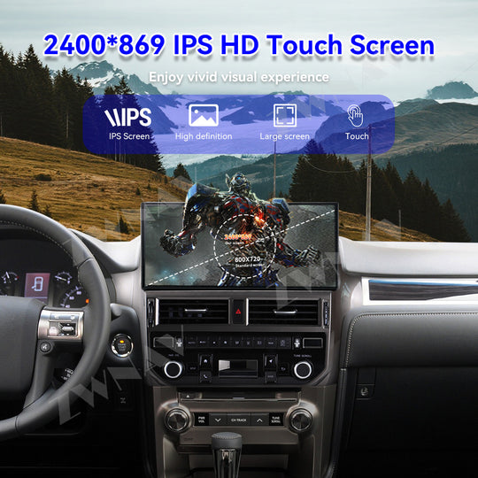 Android 13 For Lexus GX400 GX460 2010-2019 Car Multimedia Radio Stereo Player GPS Navi Head Unit Qualcomm Snapdragon Carplay Din