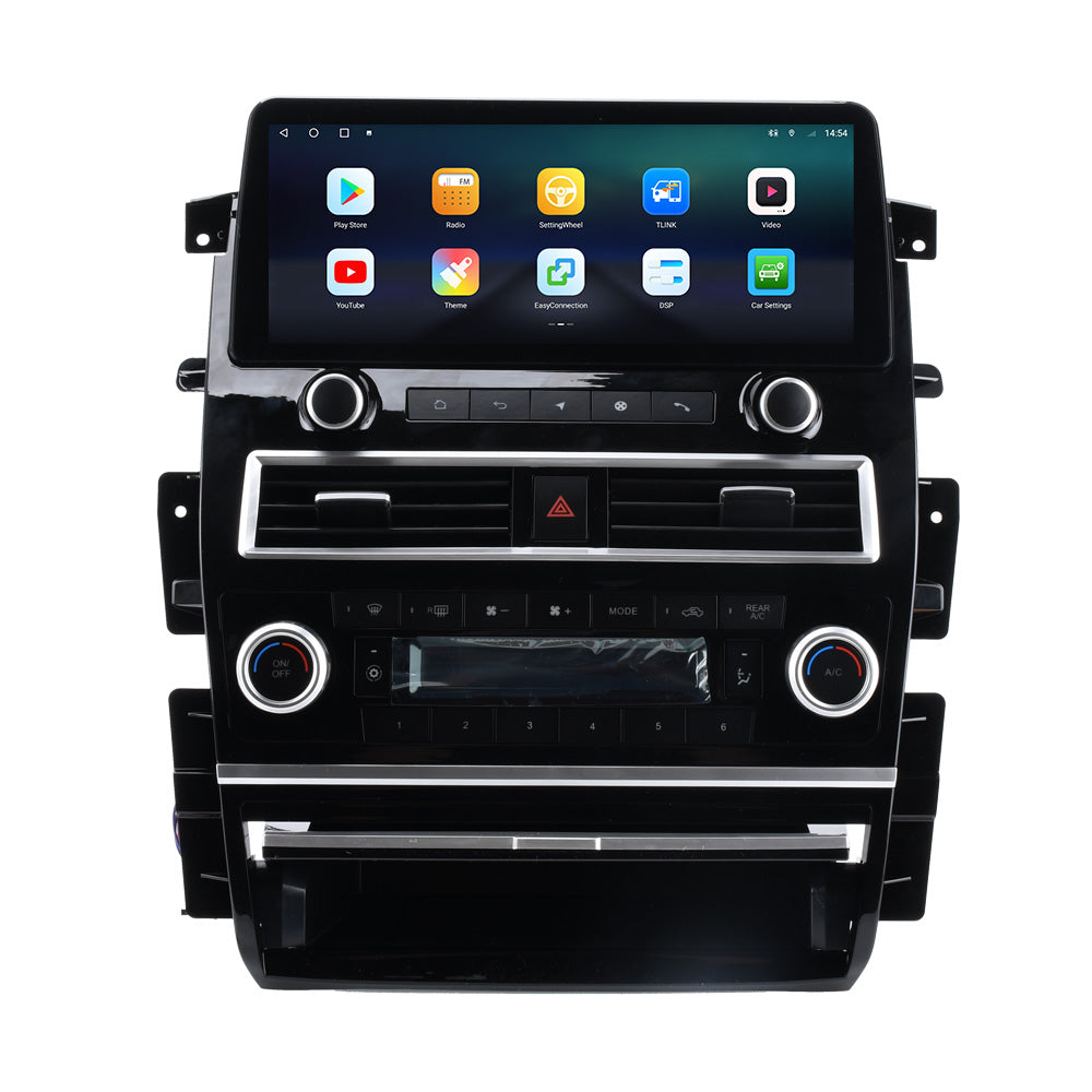 For Nissan Patrol Y62 Amanda For Infiniti QX80 QX56 2010-2022 Wireless Carplay & Android Auto Tesla-style Screen