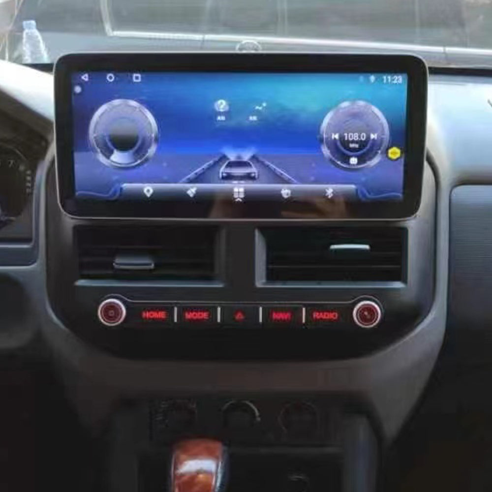 Mitsubishi PAJERO 2014+ Wireless Carplay & Android Auto Tesla-style Screen