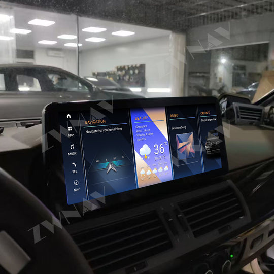12.3 Inch Tesla Screen For BMW 7 Series E65 E66 2014-2017 Android 13.0 Car  Radio Player GPS  Navi Auto  Stereo Multimedia Video DSP Carplay 4G SIM