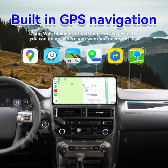 Android 13 For Lexus GX400 GX460 2010-2019 Car Multimedia Radio Stereo Player GPS Navi Head Unit Qualcomm Snapdragon Carplay Din