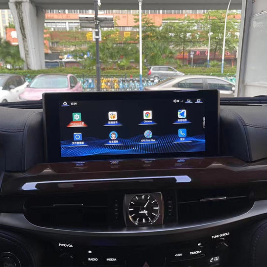 Tesla Screen For Lexus LX570 2015-2021  Android 13.0 Car  Radio  Player GPS Navi Auto  Stereo Multimedia Video DSP Carplay 4G SIM