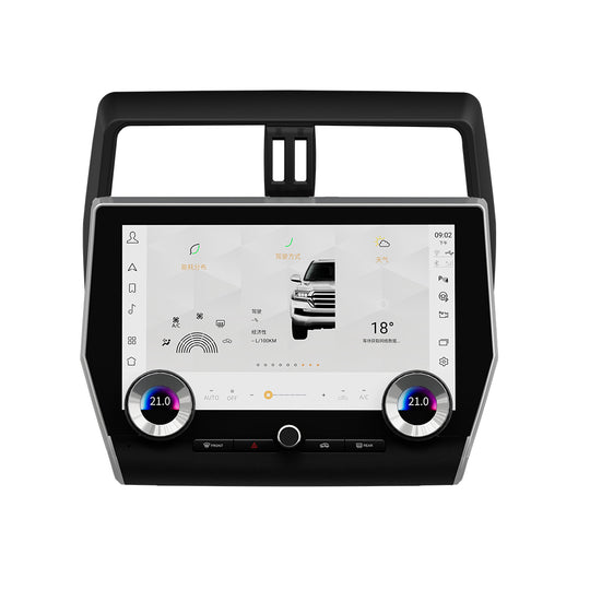 Tesla Screen For Toyota Prado 2018-2020  Android 13.0 Car  Radio  Player  GPS Navi Auto  Stereo Multimedia Video DSP Carplay 4G SIM