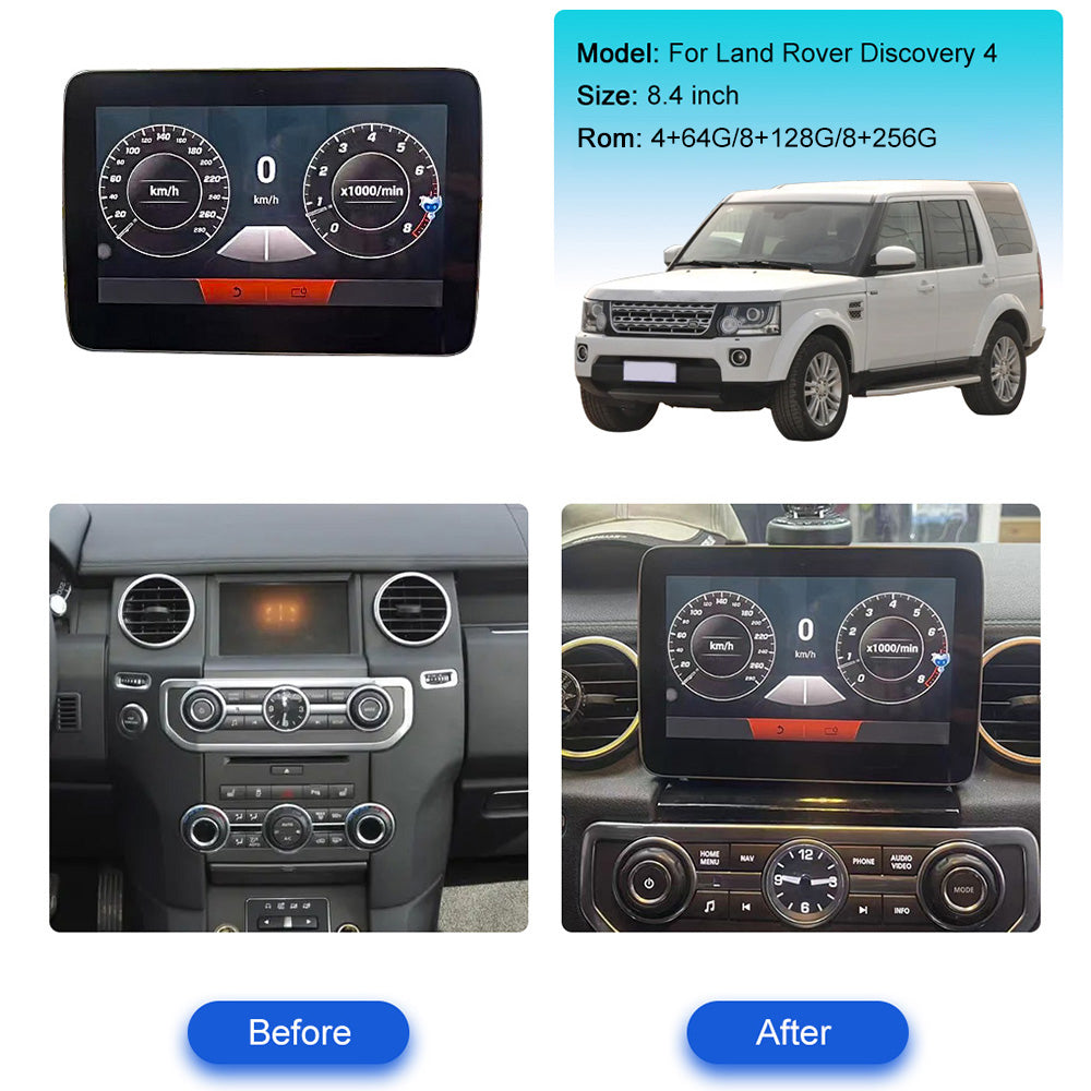 Land Rover Discovery 4 Wireless Carplay & Android Auto Screen 8.4 Inch