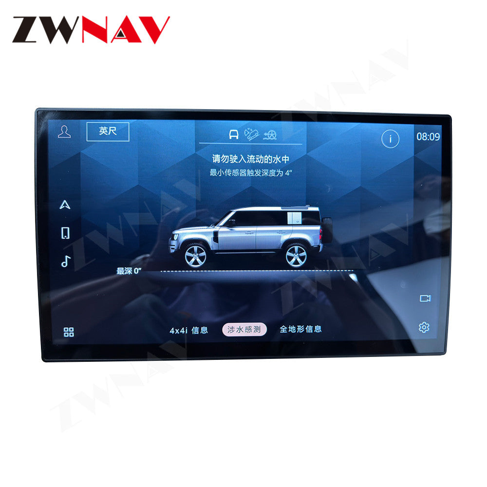 Land Rover Defender Wireless Carplay & Android Auto Tesla-style Screen 13.3 Inch