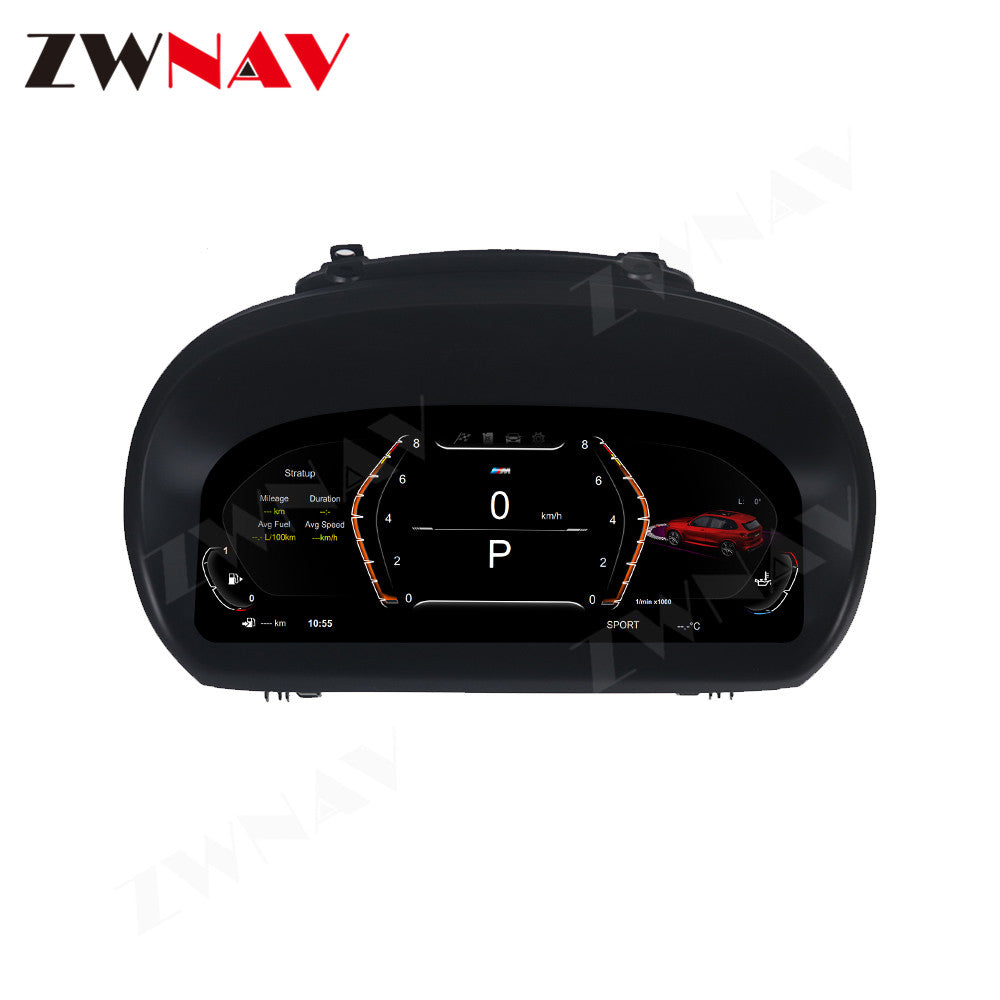 12.3" Car LCD Digital Dashboard Panel Instrument Cluster Virtual Cockpit for BMW X1 E84 1Series E88 E87 E81