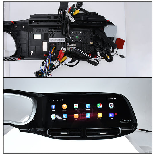 12.3 Inch Tesla Screen For Dodge Challenger 2010-2024 Android 13.0 Car Radio Player GPS Navi Auto Stereo Multimedia Video DSP Carplay 4G SIM