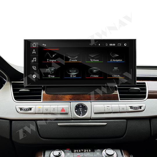 12.3" Screen For Audi A8 2004-2017 Wireless Apple Carplay & Android Auto Car Stereo Upgrade