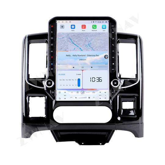 14.5 inches Tesla Screen Android 15.0 Car Multimedia Player For Dodge Ram 1500 2500 3500 2008-2011 GPS radio stereo head unit