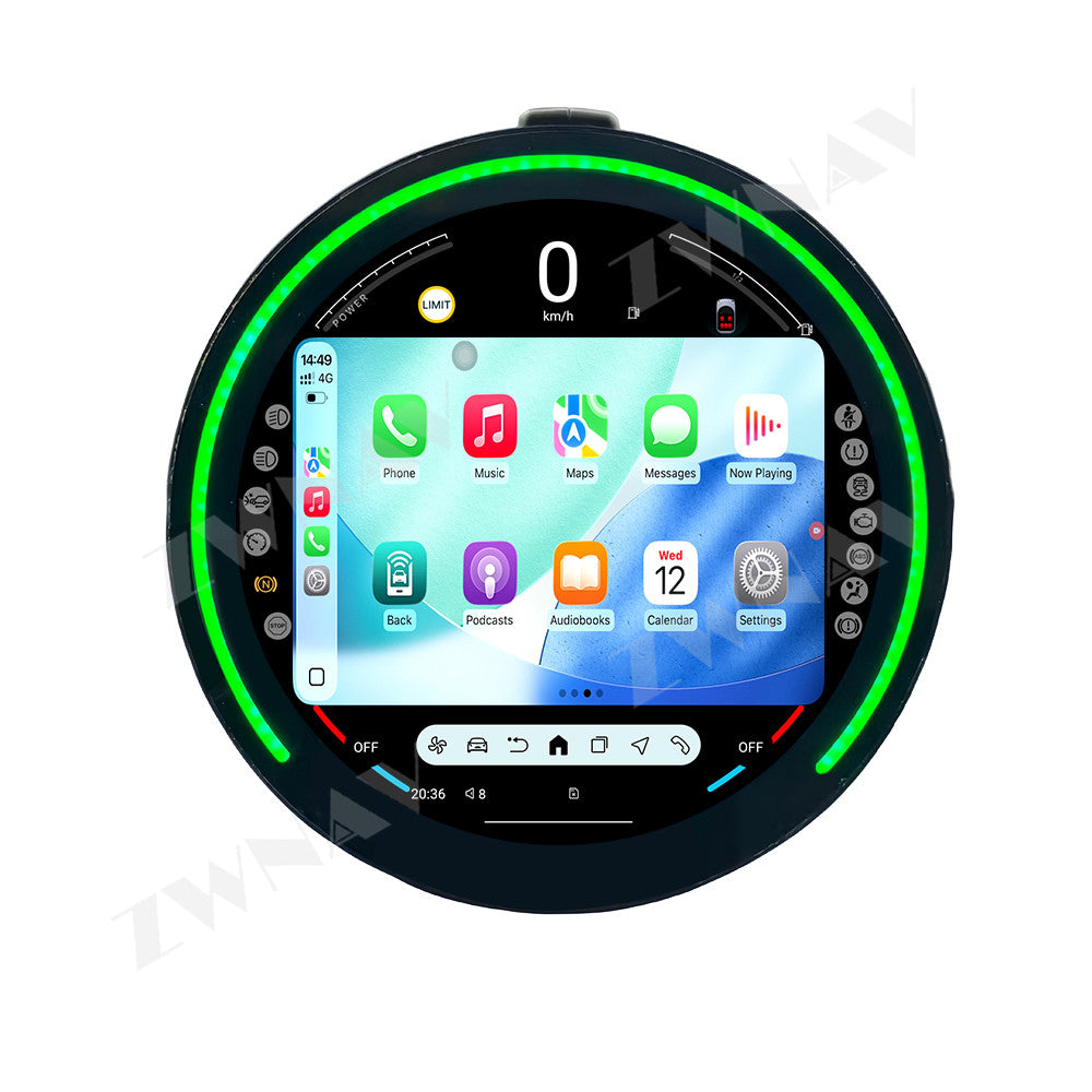 11.9 inch Android Car Radio For MiniF55 F56 F57 F60 2016-2023 Stereo Upgrade