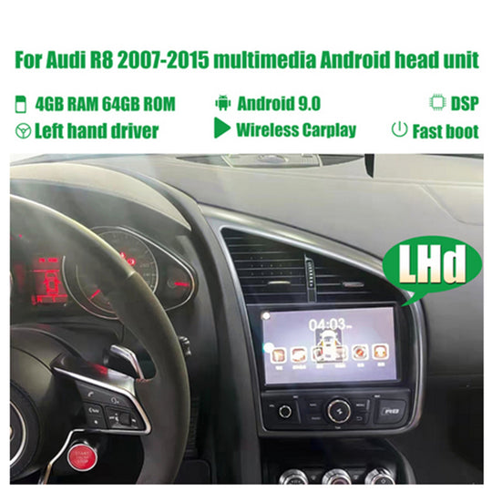 Audi R8 2007-2017 Wireless Apple Carplay & Android Auto Module