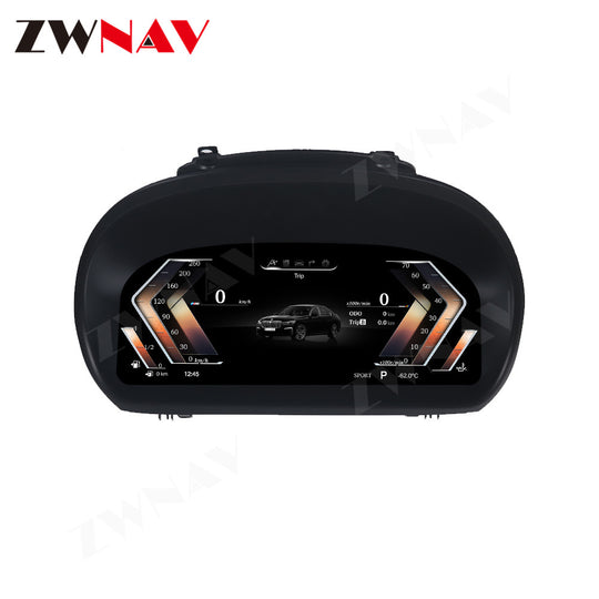 12.3" Car LCD Digital Dashboard Panel Instrument Cluster Virtual Cockpit for BMW X1 E84 1Series E88 E87 E81
