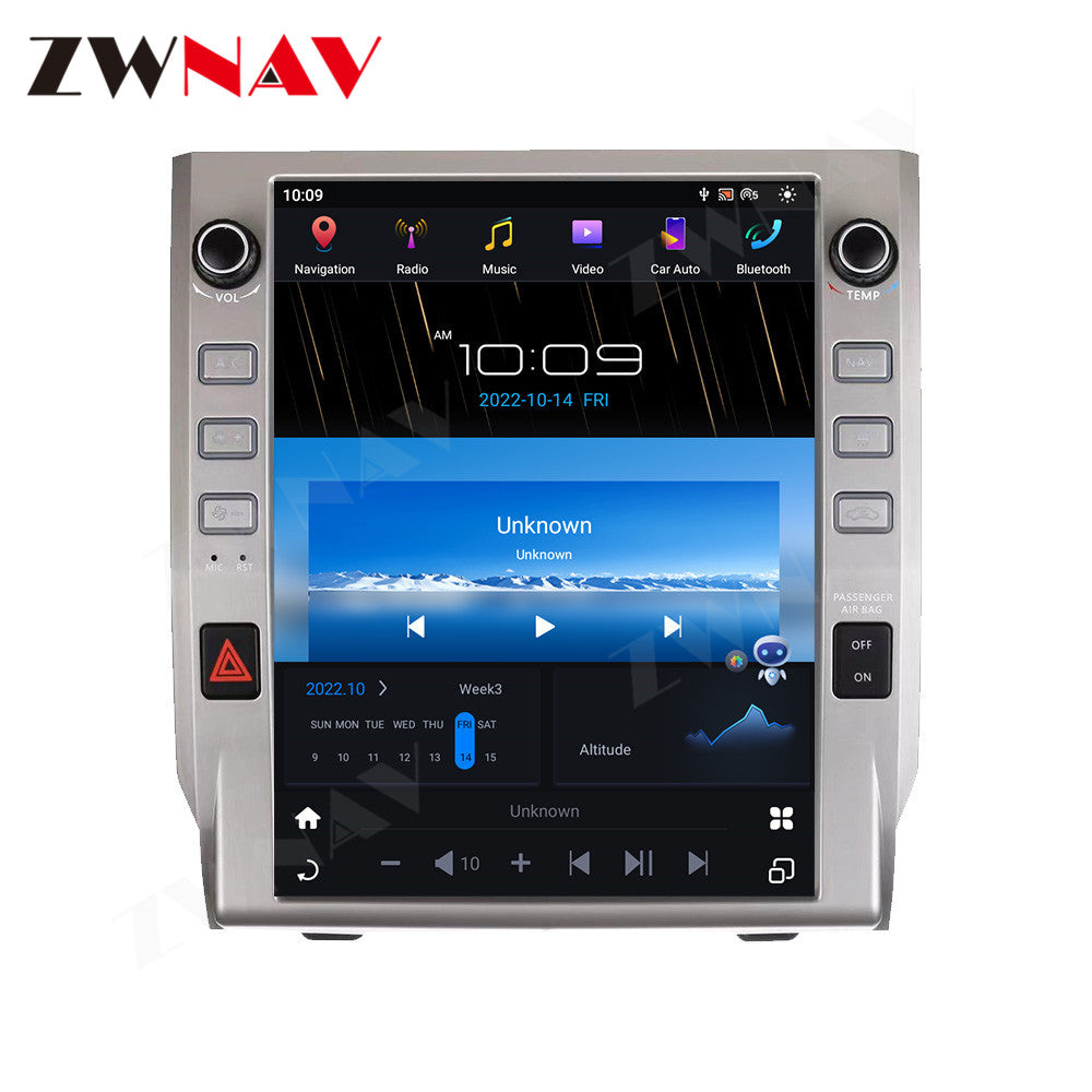 Toyota Tundra 2014-2019 Wireless Carplay & Android Auto Tesla-style Screen 12.1 Inch