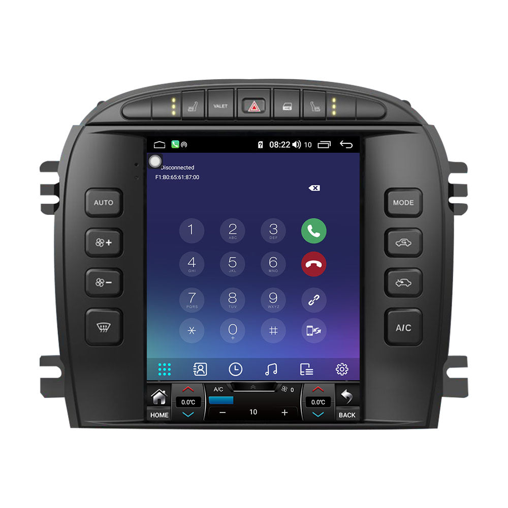 Jaguar S-Type 2003-2008 Wireless Carplay & Android Auto  Tesla-style Screen