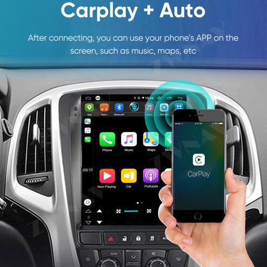 Buick Inlong 2008-2017 Wireless Carplay & Android Auto Tesla-style Screen