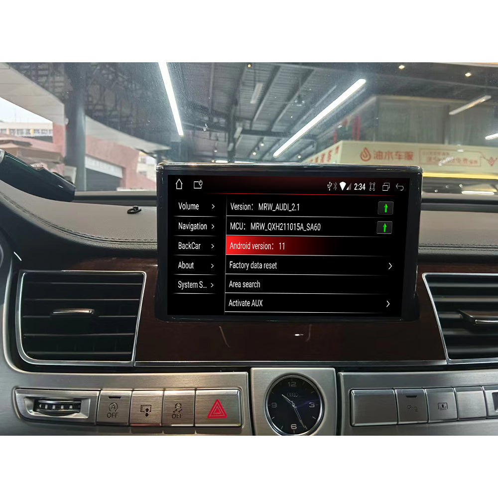 Audi A8 Screen 8" 2011-2017 Wireless Apple Carplay & Android Auto Module